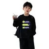 Nueva Camiseta de Manga Larga para Niños 2026 para Primavera y Otoño, Camiseta Base 100% Algodón para Niños, Nuevo Top para Niños Pequeños