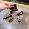 Novo Acessório de Cabelo para Volume Fofo Coque Fofo Laço de Fita Intestino Grosso Amarrador de Cabelo Estilo Coreano Nó de Laço de Alta Qualidade Anel de Amarrar Cabelo Corda de Cabelo