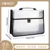 Kangbai F4115 Fornecimento Exclusivo Transfronteiriço Pode Ser Enviado com Rotulagem Saco Transparente para Documentos A4 182g