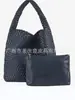 Bolso de Hombro Tejido de Cuero Suave Grande con Capacidad Extra Grande, Bolso Tote Estilo Perezoso, Bolso de Mano para Compras y Viajes