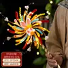 Linternas del Festival de Mediados de Otoño, Molinillos de Viento Giratorios, Linternas Brillantes, Palitos Retorcidos, Materiales Hechos a Mano para DIY, Linternas de Conejo Portátiles para Niños