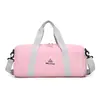 Bolsa Pequeña Deportiva y de Fitness de Lujo Ligero de Nicho de Moda con Separación Húmeda y Seca, Bolsa de Equipaje Ligera, Bolso de Hombro de Tela Oxford