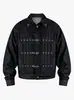 Chaqueta de mezclilla estilo streetwear americano con hebilla de avión y cuello de solapa para hombre, chaqueta de trabajo corta y ancha vintage para primavera y otoño