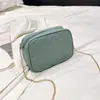 Bolso de dama 2022 primavera y verano nuevo bolso de mensajero de moda tendencia callejera bolso de hombro con cadena de cuadros primera generación de pelo