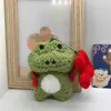 Nuevo llavero de peluche muñeco lanzable fabricantes de máquinas dispensadoras al por mayor dibujos animados mochila escolar muñeco de 4 pulgadas colgante regalo