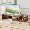 Soporte para monitor de computadora, sala de juegos, dormitorio, monitor elevado, soporte de enfriamiento, soporte para laptop, enfriamiento