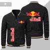 2023 Aliexpress Nova Jaqueta com Logo de Carro Wish Jaqueta da Moda Masculina Esportiva Punk Motociclista Roupas Masculinas