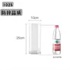 Jarrón Recto de Acrílico Transparente, Cubo de Flores de Lujo Ligero, Jarrón de Bambú para Agua Profunda, Decoración Moderna para Sala de Estar, Florero de Pie