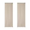 Cortina pequeña de color dorado y negro con sombreado completo para sala de estar, dormitorio, protector solar, tela de cortina de lino de imitación, fábrica Shaoxing Keqiao, se puede configurar para toda la casa