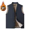 Chaleco Cálido Casual de Gran Tamaño para Otoño e Invierno Nuevo, Chaleco para Hombre, Chaleco de Terciopelo de Invierno, Chaleco de Terciopelo Ártico para Hombre