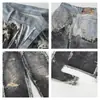 Jeans Holgados Desgastados Rasgados Impresos en 3D para Hombre, Nuevo Estilo de Primavera, Pierna Ancha, Pantalones Largos Casuales para Mujer, Modernos