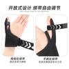 Muñequera Transpirable Fina Soporte Muñeca Deportes de Muñeca Correa de Férula Extraíble Envuelto Alrededor Funda de Ojal Presurizada Muñequera