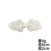Hebilla de cristal explosiva china hecha a mano, hebilla de cheongsam, hebilla de tela decorativa de estilo chino Hanfu, accesorios de ropa Chaofeng nacionales