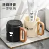 Vaso Lavable Transfronterizo para Uso Doméstico, Vaso de Plástico para Cepillo de Dientes de Dormitorio Estudiantil, Vaso para Enjuague Bucal para Exteriores Resistente al Moho y Antibacteriano, Regalo al por Mayor