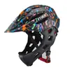 Capacete infantil FTIIER patins bicicleta de equilíbrio capacete esportivo LED para andar de bicicleta patinete capacete infantil completo