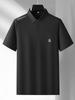Camisa POLO para hombre Runenboro 2025 verano nuevo cuello solapa manga corta secado rápido anti-ultravioleta primera generación pelo