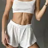Conjunto de Pijama de Dos Piezas de Punto con Estampado de Corazones, Nuevo Estilo Primavera y Verano Europeo y Americano, Suave y Amigable con la Piel, Ropa de Casa para Mujer al por Mayor Transfronteriza