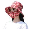 Sombrero Nuevo para Recolección de Té Sombrero Protector Solar Verano Secado Rápido Exterior Sombrero para el Sol Máscara Removible Protección Facial para Ciclismo Sombrero de Pescador
