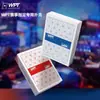 Wpt Texas Hold'Em Poker Competition Tarjeta Especial de PVC con Caracteres Grandes Impermeable, Antidoblado y Duradera Tarjeta Mate