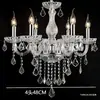 Candelabro de cristal estilo europeo, lámpara elegante para sala de estar de villa, lámpara lujosa para comedor, lámpara para salón de hotel de edificio dúplex, salón de bodas
