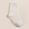 Calcetines para Niños para Primavera y Otoño, Calcetines de Media Pantorrilla para Niños y Niñas, Niños Pequeños, Bebés, Calcetines Largos de Color Sólido, Calcetines Caídos