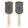 Set de Peines Electrochapados Peine con Corte de Escudo Peine de Colores para Niñas Peine Alisador Peine para el Hogar Set de Peluquería Peine de Estilismo