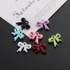 Serpentinas de Colores, Moños Pequeños, Cadenas para Celular Hechas a Mano de Acrílico para DIY, Materiales y Accesorios para Joyería de Cuentas