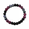 Pulseira de Pedra Natural com Contas AliExpress Transfronteiriça Novo Estilo Personalidade Elegante Novo Estilo Chinês Pulseira de Corda Elástica para Homens e Mulheres Presente