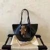 2026 Bolso Tote Nuevo Estilo Coreano Repujado para Mujer de Gran Capacidad Bolso de Hombro y Mano Retro Versátil para Viajes Cotidianos Bolsa tipo Cesta de Verduras
