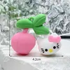 Llavero de Dibujos Animados Colgante Sanrio Fruta Simulada Cereza Mochila Escolar Sanrio Colgante Pequeño Muñeca Caja Ciega Venta al por Mayor