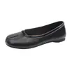 Zapatos de estilo suave sin cordones con punta dividida para mujer, zapatos planos nuevos versátiles y cómodos con suelas blandas que no cansan los pies, zapatillas de ballet para mujer