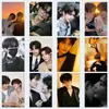 160 Piezas de Pósters de Dramas Tailandeses con Hao Yiran y Yun Qi como Pareja, Presentando Pegatinas de Protagonistas Masculinos Atractivos, Populares y de Temática Gay de Alta Calidad