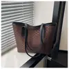 Bolso Tote de Comercio Exterior para Mujer 2025 Nueva Moda Casual Bolso de Mamá Gran Capacidad Versátil Bolso de Hombro para Viajes
