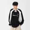 Suéter de diseño de moda nacional vibe original diseño de nicho sentido del diseño abrigo de moda para primavera y otoño camisa de pareja de moda
