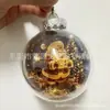 Adorno de Navidad de producto nuevo transfronterizo Colgante de artesanía acrílica Decoración de mundo invernal navideño