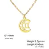 Collar de la Serie de los Doce Animales Más Vendido Acero Inoxidable Moderno Versátil para Viajes Colgante Pequeño Cáncer Hombres y Mujeres Decoraciones