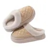 Pantuflas de invierno para mujer, nuevo estilo, para interior, cálidas y antideslizantes, con suelas de felpa suave, disponibles para parejas, al por mayor para hombres
