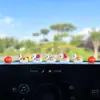 Fofo e Fofo Cavalo do Zodíaco Enfeites de Carro de Ano Novo Carro Elétrico Interior Estação de Trabalho de Computador Console Central do Carro Decorações