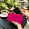 Bolsa Cosmética Cuadrada de Silicona, Bolsa con Cremallera de Gran Capacidad, Bolsa Impermeable para Guardar Documentos y Pasaportes, Bolsa de Viaje para Exteriores, Personalizada