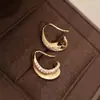 Pendientes de Plata con Zirconia en Forma de Arco Irregular Estilo Europeo y Americano, Estilo Minimalista de Lujo Ligero, Pendientes de Alta Gama de Moda y Elegantes para Mujer