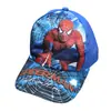 Gorra de red Spiderman Ultraman para niños transfronteriza gorra de béisbol de dibujos animados princess europea y americana sombrero de sol transpirable