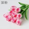 Vendas Diretas da Fábrica Pu Mini Tulipa Flor Artificial Casamento Casa Flor Falsa Adereços de Fotografia Acessórios de Decoração Buquê de Mão