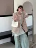 2026 Nuevo Bolso Cubo de Moda Estilo Coreano Bordado Acolchado Bolso de Mano Bolso de Hombro con Cadena Bolso Cruzado Casual Bolso de Mujer