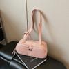 Bolso Pequeño de Alta Gama para Mujer 2025 Verano Nuevo Bolso Cruzado Versátil Moderno Super Popular Bolso Bowling Portátil