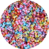 Cola Creme Frutas Borboleta Coração Argila Macia Não Porosa Fatias Florais Simuladas Artesanal DIY Decoração Fatias Finas Acessórios