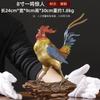 Adornos de pollo de bronce de gran éxito, gallo dorado, gran gallo, pollo del zodíaco, regalo de fortuna creativo, decoraciones de escritorio de estudio