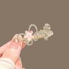 Marubeni Accesorios para el Cabello Peine Verde Fresco Accesorios Cheongsam Peine Accesorios para el Cabello Pin Lateral de Belleza Peonía y Peonía