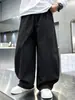 Calça Casual com Barra Curva Nova Moda Outono 2026 para Meninos, Calça Longa Solta Estilosa e Versátil para Crianças e Pré-adolescentes, Primavera e Outono