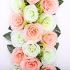 Parede de rosa biónica de fábrica arco de abertura de casamento parede de flores guia de flores para estrada adereços de casamento flor decorativa artesanal diy