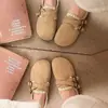 Zapatos Birkenstock súper populares de estilo coreano, versátiles, sin cordones, de suela blanda, para mujer, mules de punta cerrada, nuevo modelo primavera-verano 2026, adecuados para que las mujeres embarazadas los usen en exteriores